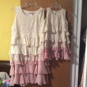 Mommy & Me boutique style dresses.